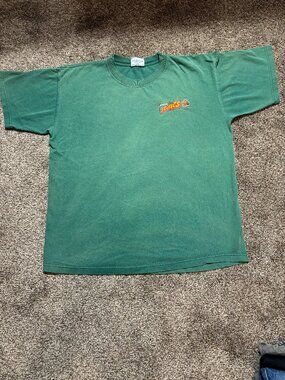 Seattle SuperSonics Embroidered Logo T-Shirt in Green - XL Vintage NBA